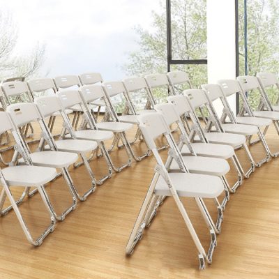 Conference event plastic folding chair (1)