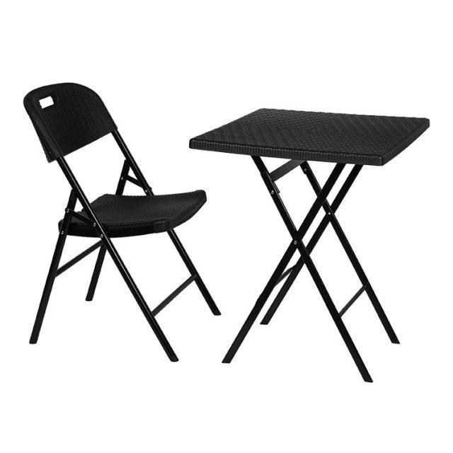 Hot selling catering plastic folding table (4)