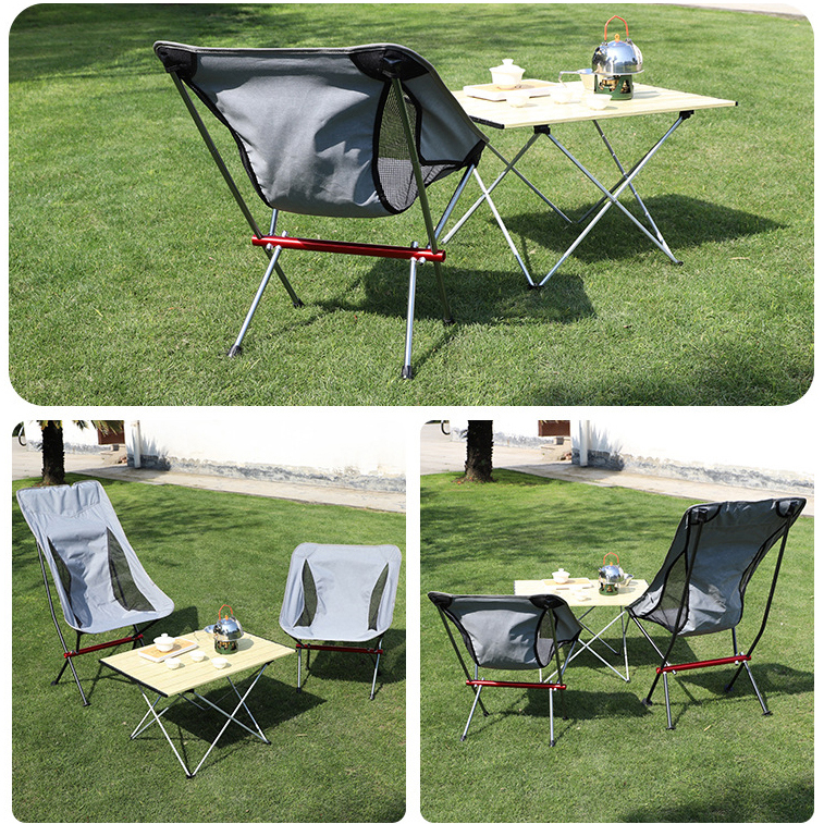 Khaki multiscene folding camping chair