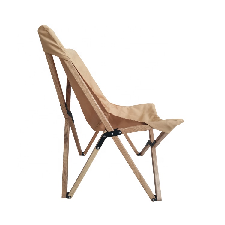 Lightweight canvas camping folding chair