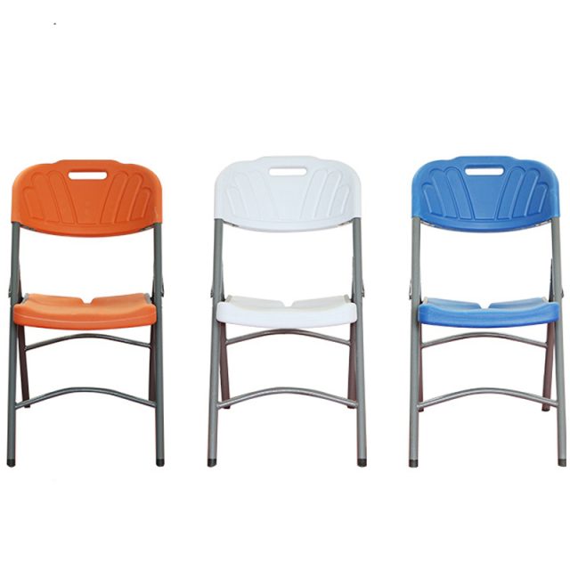 Plastic folding chair for garden leisure activities (4)