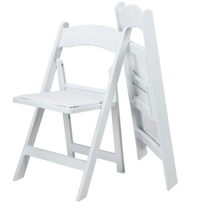 White plastic folding chair for party wedding (6)