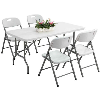 Bulk all metal black folding chairs