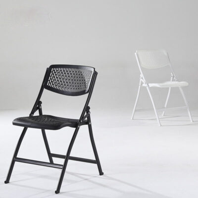 Bulk all metal black folding chairs