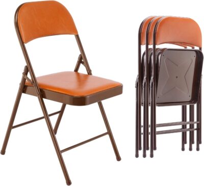 folding chairs with upholstered