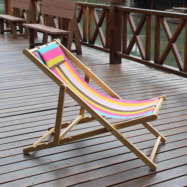 Cheap Wooden Outdoor Folding Chairs for Fishing, Deck & Beach (5) folding chair for fishing and beach use