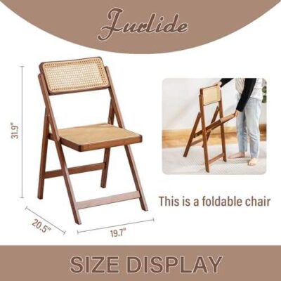 Classic solid wood folding event chair