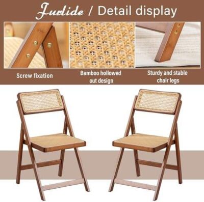 Classic solid wood folding event chair