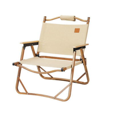 wooden folding chairs for camping picnic