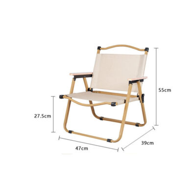 wooden folding chairs for camping picnic