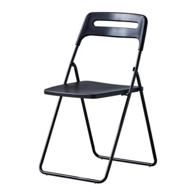 folding chair with backrest for office