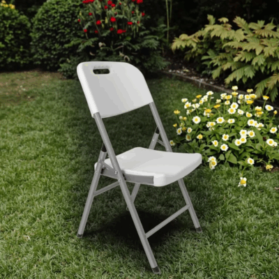 white plastic folding chairs manufacturer