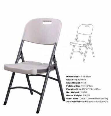 plastic folding chairs for events
