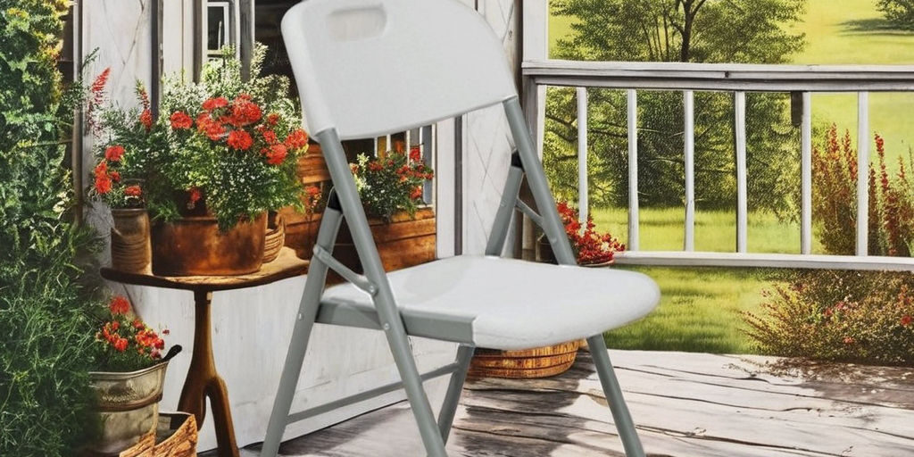 Heavy-Duty White Plastic Folding Chairs in Bulk for Home & Hotels (1) folding chairs bulk for hotels and homes