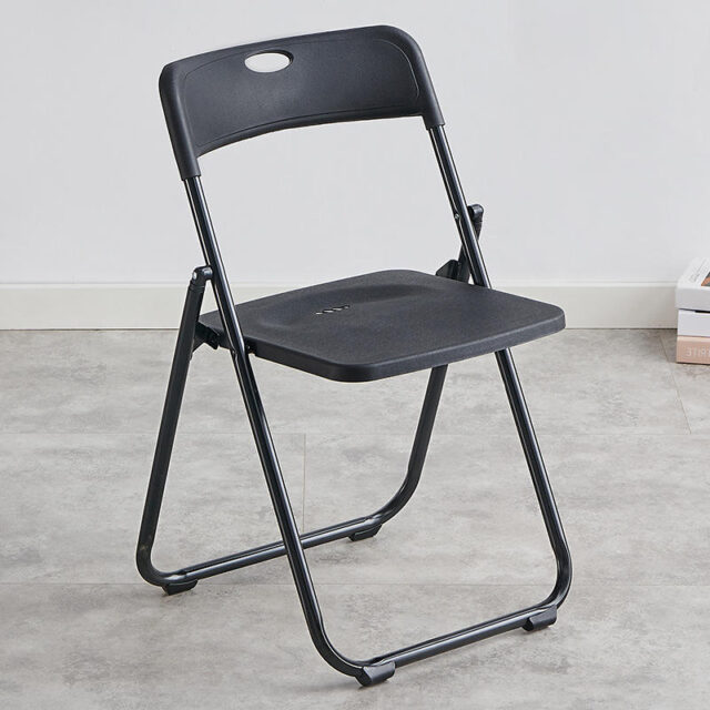 High Back White Plastic Metal Folding Chairs for Events & Camping (1) plastic metal folding chairs for events