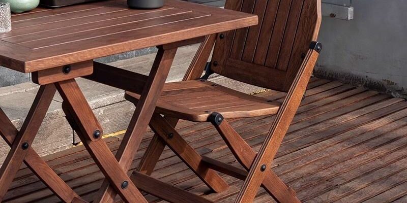 High Quality Outdoor Wooden Folding Chairs for Garden & Resort (5) wooden folding chair waterproof design