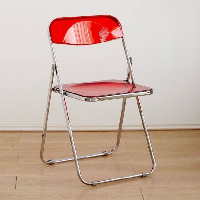 Lightweight Portable Metal Folding Chairs for Business & Events (5)