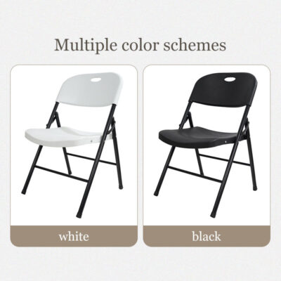 garden chair with plastic backrest