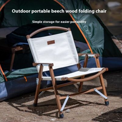 folding chair set with fabric for camping