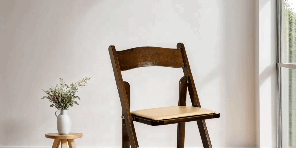 Wholesale Fruitwood Wooden Folding Chairs for Weddings & Events (1) Fruitwood wooden folding chairs for weddings