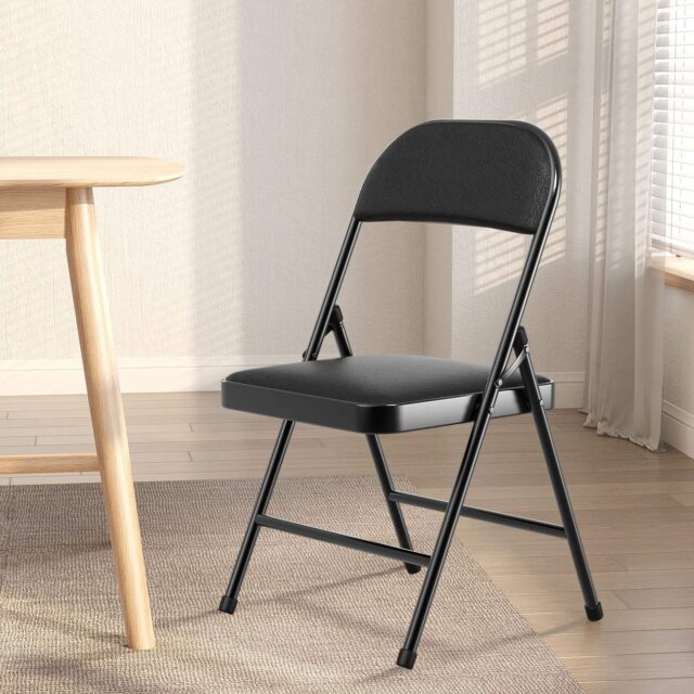 Wholesale Metal Folding Chairs with Padded Cushion for Outdoor Use (2) Add media Actions Upload