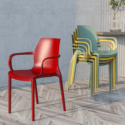 PP plastic dining chairs factory