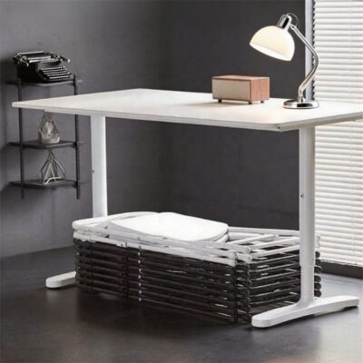 Wholesale white foldable plastic chairs