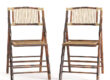 Bamboo Wood Folding Chairs