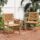 Acacia Wood Outdoor Dining Chairs
