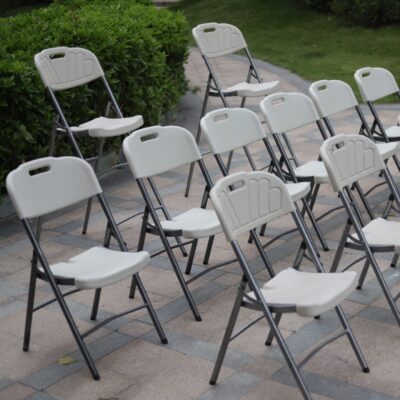 Durable Waterproof Plastic Folding Chair