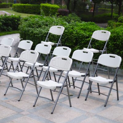 Durable Waterproof Plastic Folding Chair