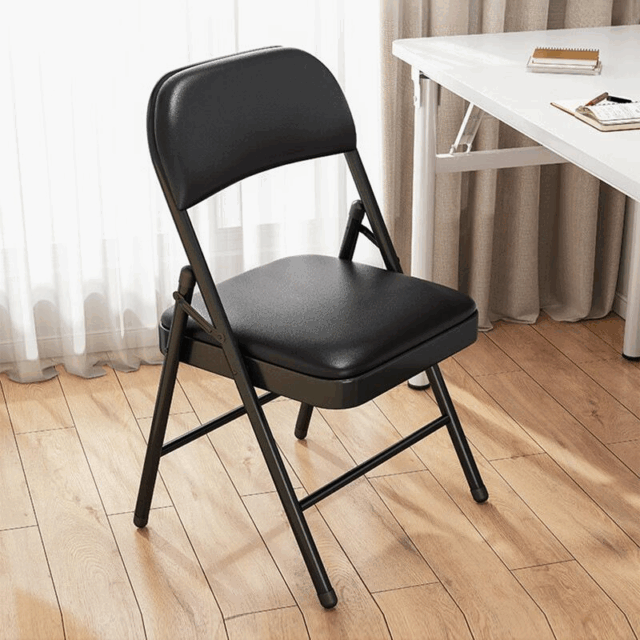 High Quality Rustproof Steel Folding Chair Stackable (4) Rustproof Steel Folding Chair