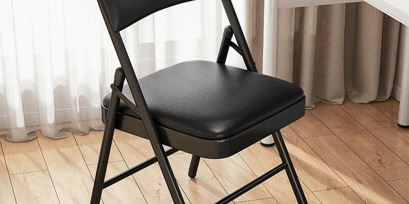 High Quality Rustproof Steel Folding Chair Stackable (4) Rustproof Steel Folding Chair
