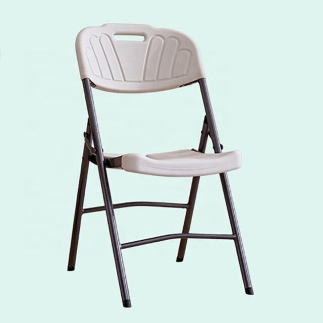 Modern Heavy-Duty HDPE Plastic Folding Chairs for Weddings (4) Heavy-Duty HDPE Plastic Folding Chairs