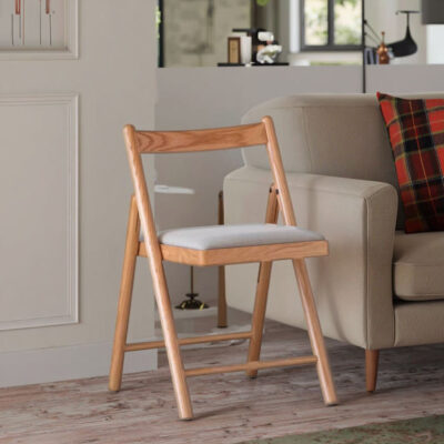 Solid Wood Nordic Folding Leisure Chair