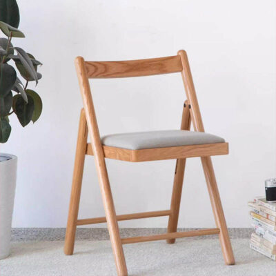 Solid Wood Nordic Folding Leisure Chair