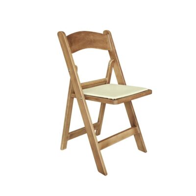 White Resin Folding Wedding Chair