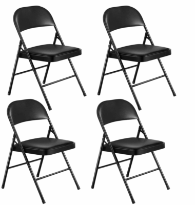 Outdoor Stackable Metal Folding Chair