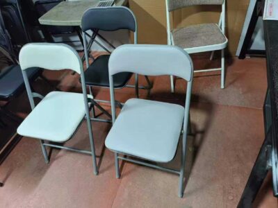 Stackable Folding Metal Chair