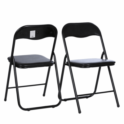 Stackable Folding Metal Chair